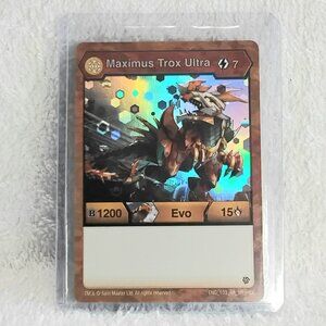 5/$20 Mint Bakugan Maximus Trox Ultra ENG_103_RA_BR_HEX Card by Spinmaster!!